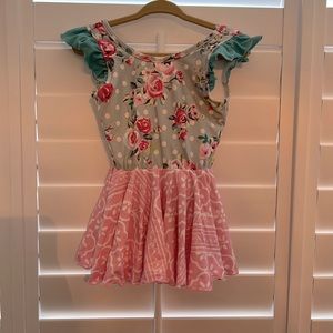 Cheeky Plum Dance Dress 3T